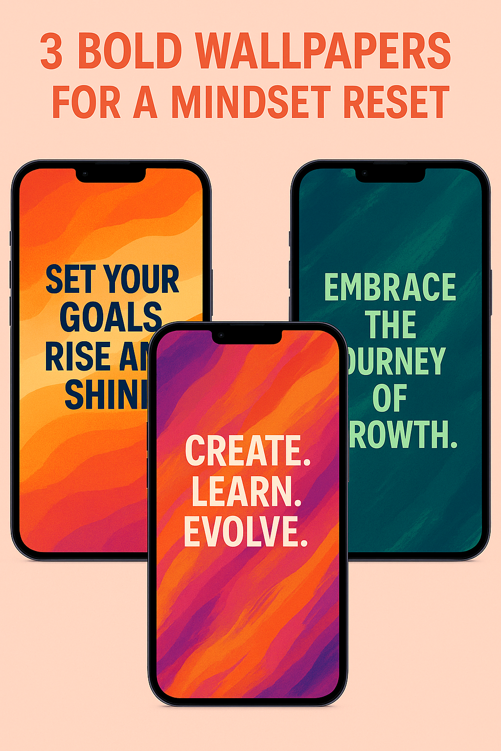 3 Bold Wallpapers for a Mindset Reset (Free Download)